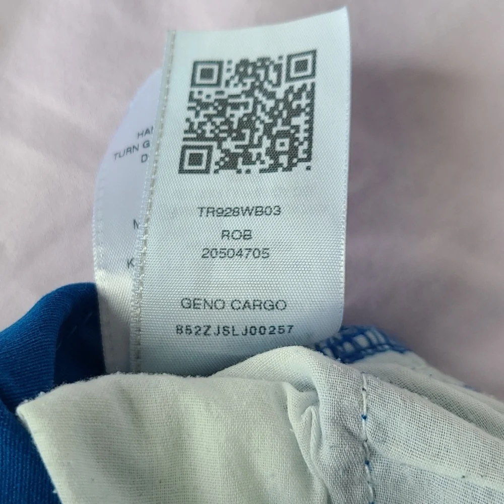TRUE RELIGION CUTOFF JEANS BOYS BLUE CARGO SHORTS SIZE 10. B'92 - Picture 9 of 10